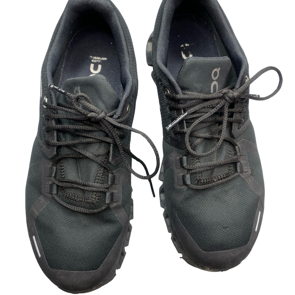 On Running Black Athletic Shoes woman’s size 8 - Picture 3 of 7
